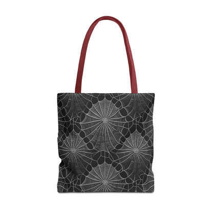 Gothic Spiderweb Tote Bag