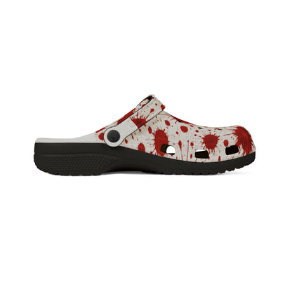 Blood Splattered Clogs