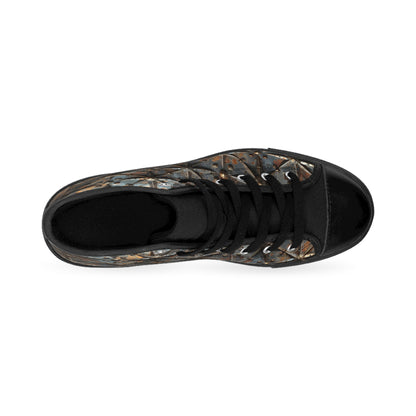 Metal Tiles - Men's Classic High Top Sneakers