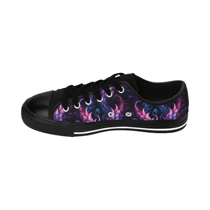 Pink & Purple Spiky Tentacles - Women's Classic Low Top Sneakers