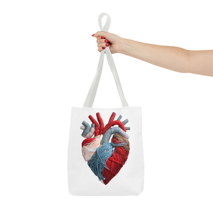 Yarn Heart Tote Bag