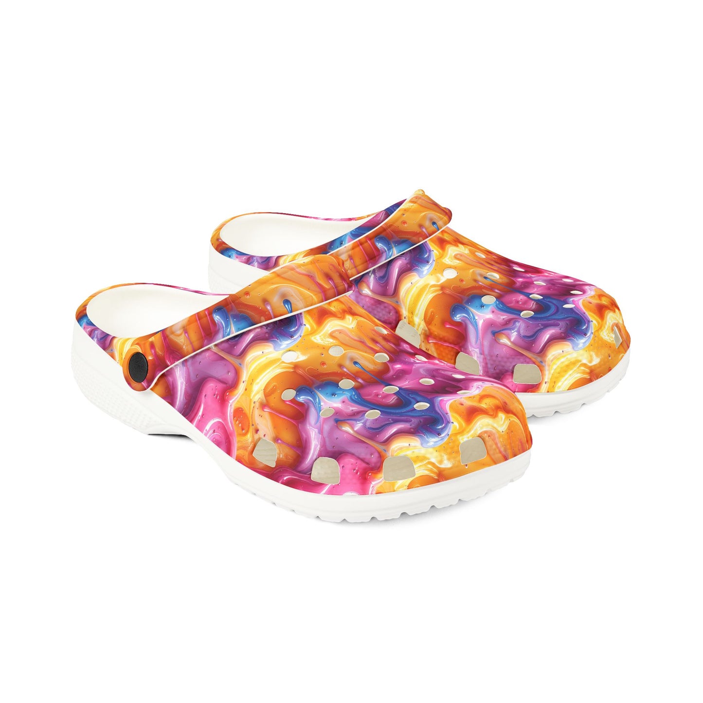 Melted Frosting Unisex Clogs