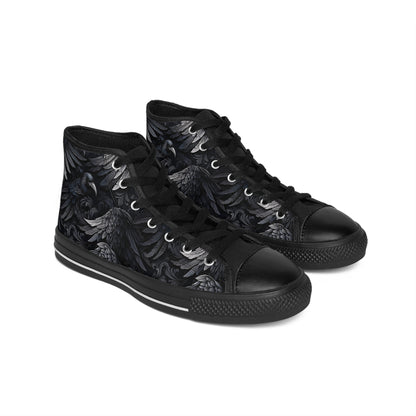 Dark Ravens - Men's Classic High Top Sneakers
