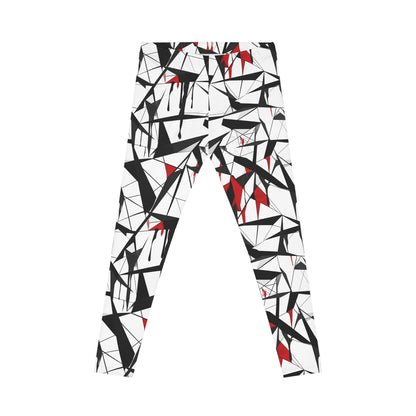 Cubist Glass Shards - Leggings
