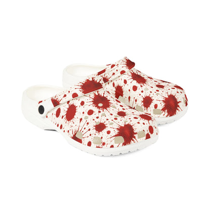 Blood Splattered Clogs