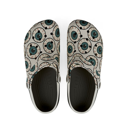 Watching You From Below - Platform Clogs for Anyone
