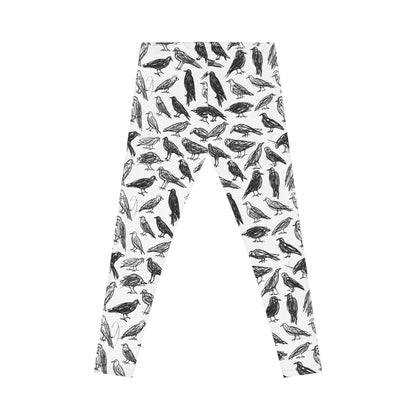 Doodle Raven Leggings